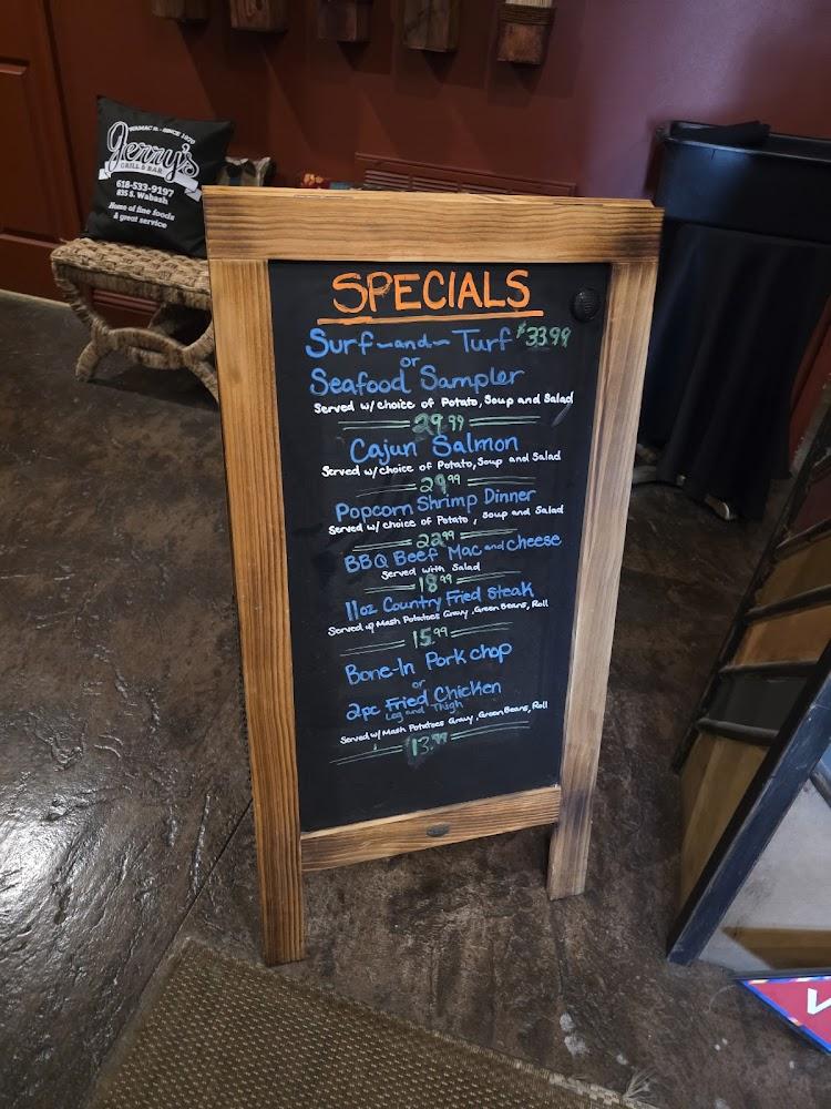 Jerry's Grill & Bar Menu image 1