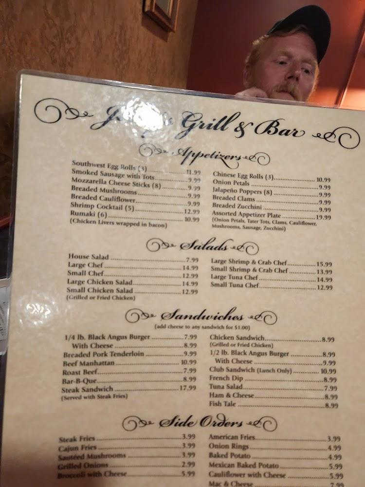 Jerry's Grill & Bar Menu image 2