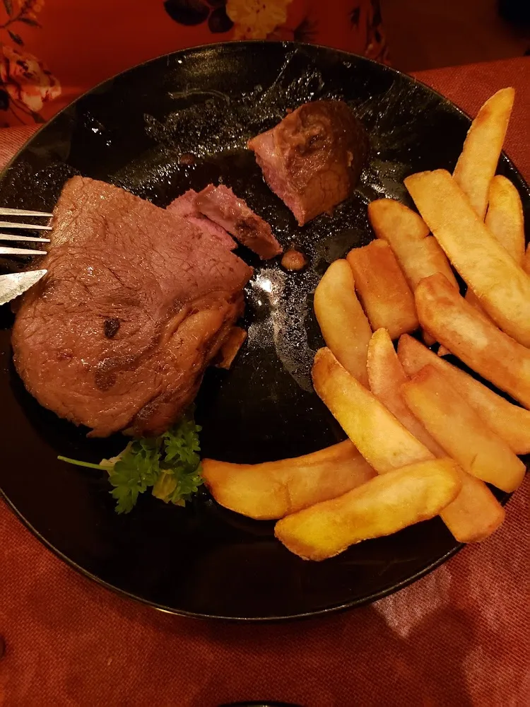 Prime Rib and Fries